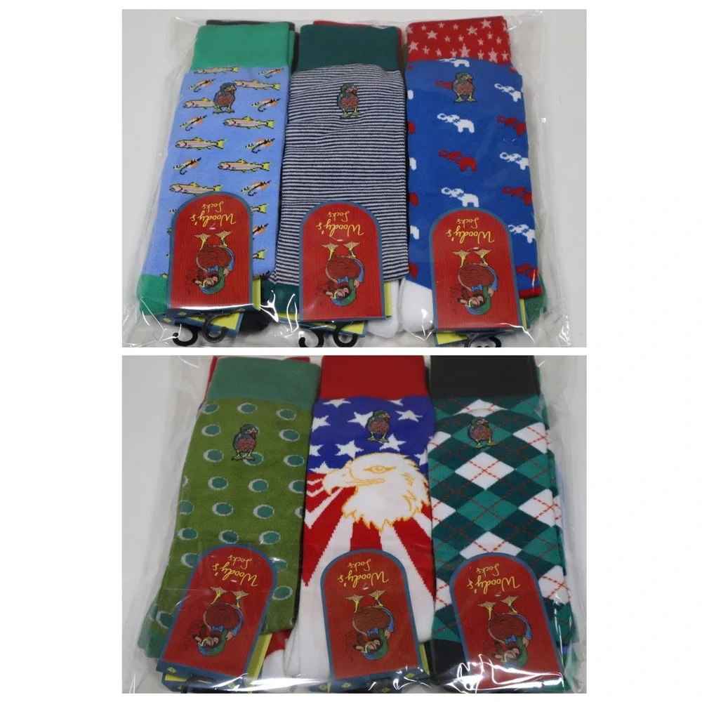 Woody's Men's 6 Pack of Socks